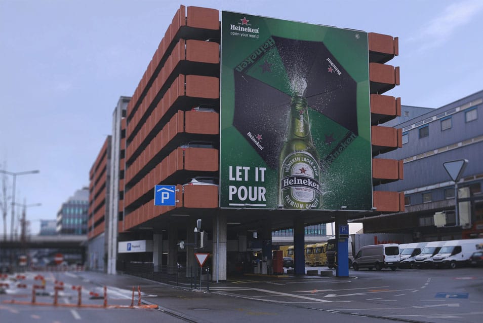 Billboard Mockup Day and Night 2 Billboard Mockup Day and Night