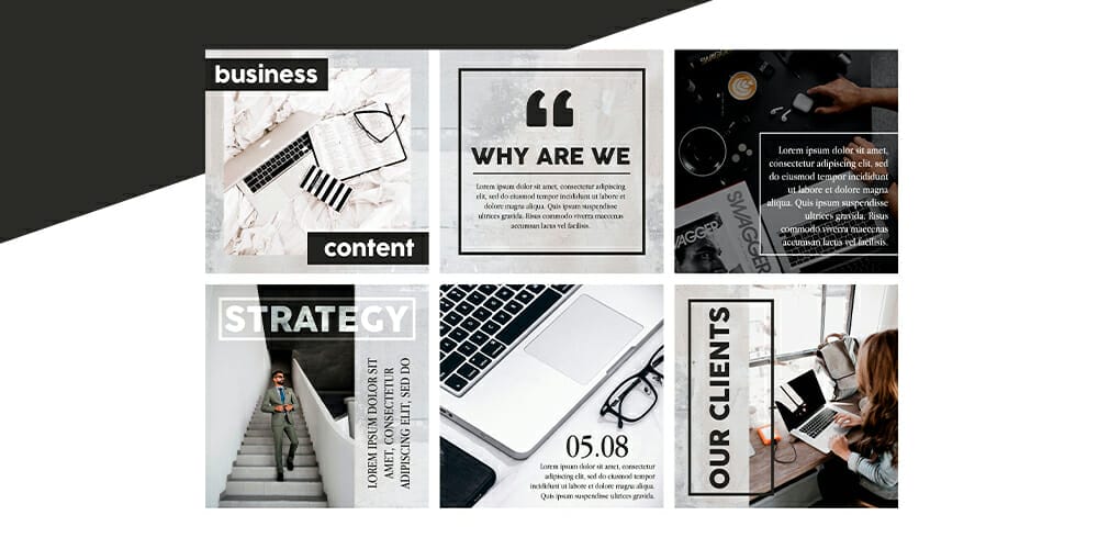 100+ Best Instagram Post Templates to Gain More Followers 127 Business Instagram Post Templates