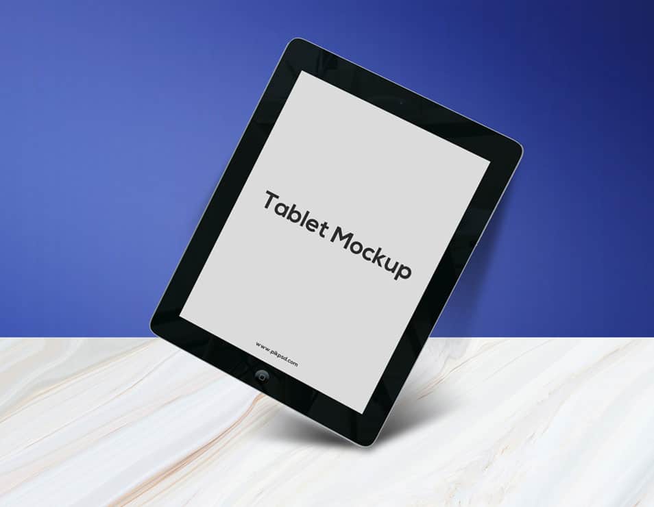 Free Apple Tablet Mockup PSD 2 Free Apple Tablet Mockup PSD