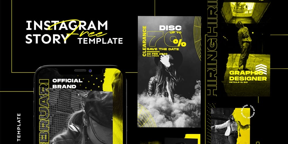 100+ Best Instagram Post Templates to Gain More Followers 283 Free Instagram Story Templates