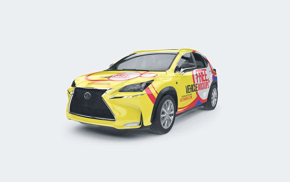 Free Vehicle Mockups 2 Free Vehicle Mockups