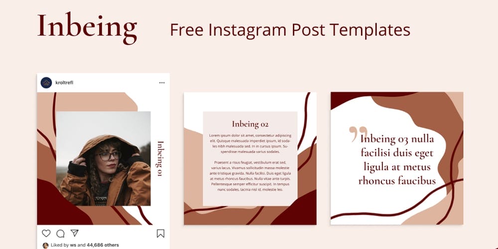 100+ Best Instagram Post Templates to Gain More Followers 131 Inbeing Instagram Post Templates