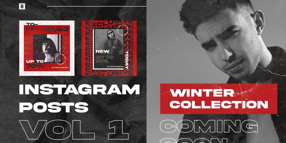 100+ Best Instagram post Templates to Gain More Followers 79 Instagram Fashion Post Templates