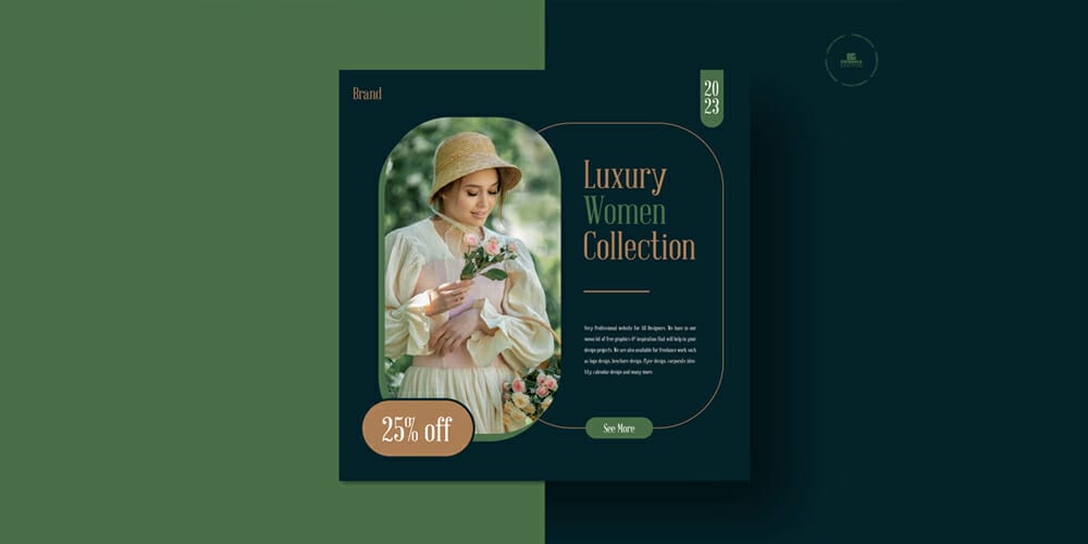 100+ Best Instagram Post Templates to Gain More Followers 116 Instagram Fashion Social Media Post Template