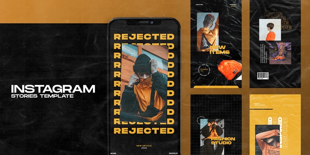 100+ Best Instagram Post Templates to Gain More Followers 272 Instagram Stories Template