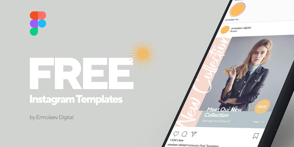 100+ Best Instagram Post Templates to Gain More Followers 68 Instagram Templates for Figma