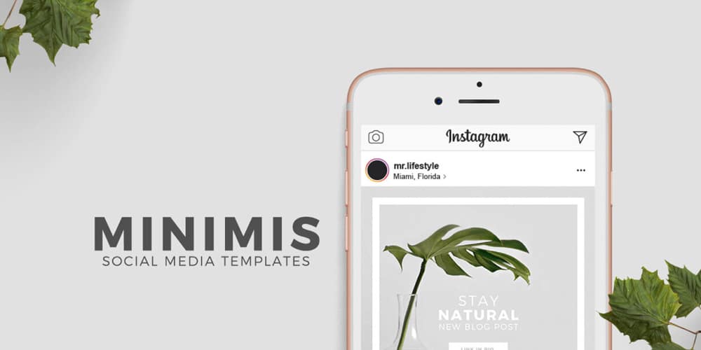 100+ Best Instagram Post Templates to Gain More Followers 63 Minimis-Social-Media-Templates