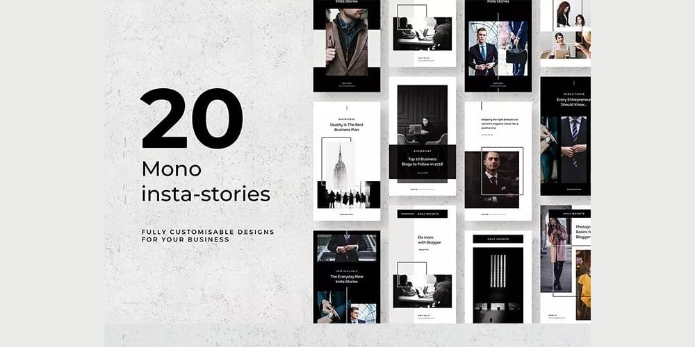 100+ Best Instagram Post Templates to Gain More Followers 71 Mono Instagram Story Templates PSD