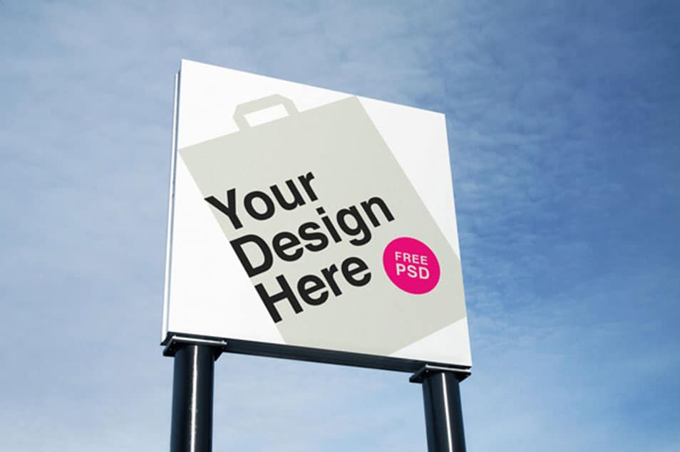 Outdoor Advertising PSD MockUps 2 Outdoor Advertising PSD MockUps
