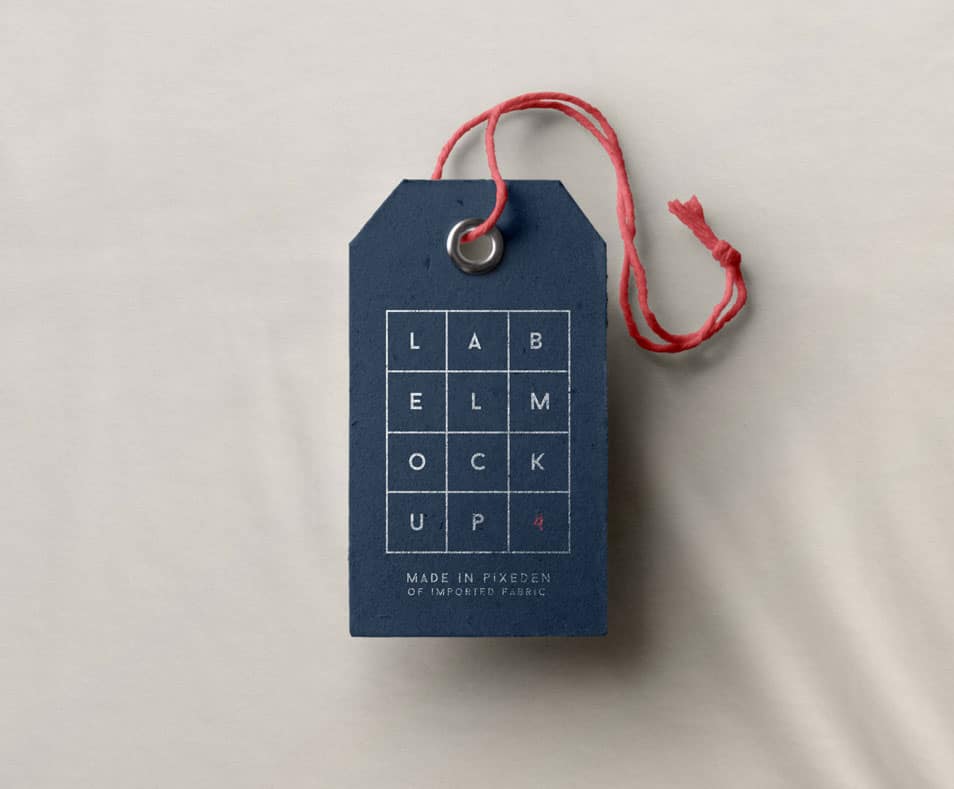 PSD Label Brand Mockup 2 PSD Label Brand Mockup