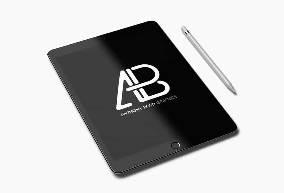 Realistic iPad Pro Mockup 2 Realistic iPad Pro Mockup