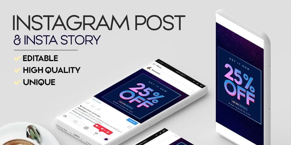 100+ Best Instagram Post Templates to Gain More Followers 167 Sale Banner