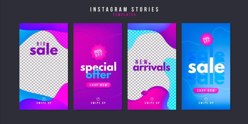 100+ Best Instagram Post Templates to Gain More Followers 185 Sale Instagram Stories Templates Vector