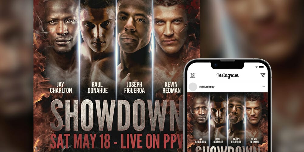 100+ Best Instagram Post Templates to Gain More Followers 65 Smoke Bold Fight Showdown Instagram Post Template