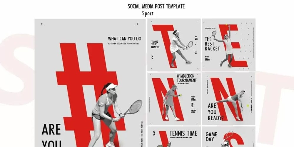 100+ Best Instagram Post Templates to Gain More Followers 225 Sport Instagram Post Template