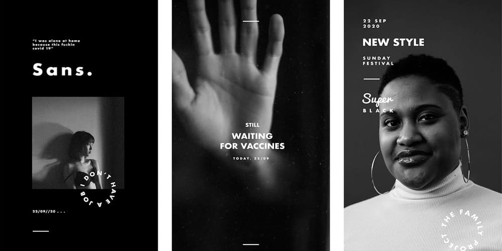 100+ Best Instagram Post Templates to Gain More Followers 58 Super Black Instagram Story Template