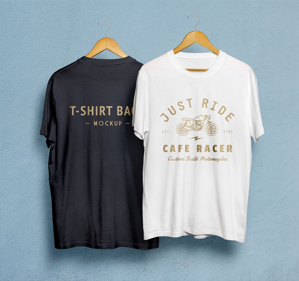 T-Shirt MockUp PSD 2 T-Shirt MockUp PSD