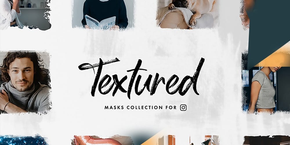 100+ Best Instagram Post Templates to Gain More Followers 235 Textura Instagram Masks Template