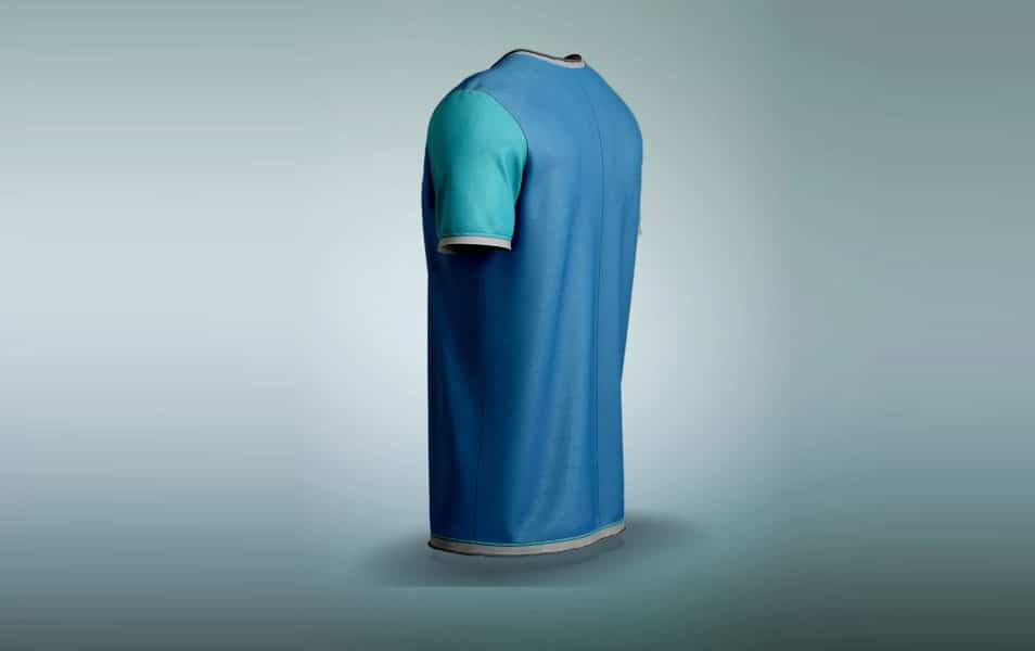 V-Neck T-shirt Mockup 2 V-Neck T-shirt Mockup