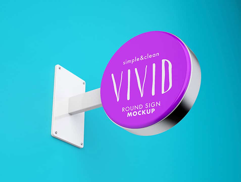Vivid & Clean Sign Mockup 2 Vivid & Clean Sign Mockup