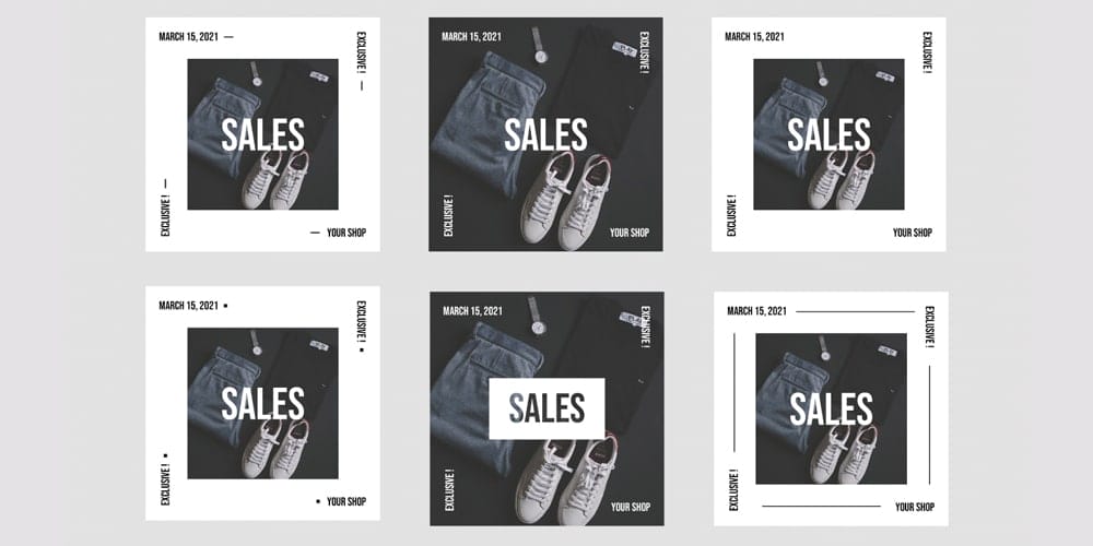 100+ Best Instagram post Templates to Gain More Followers 237 Instagram Sales Templates