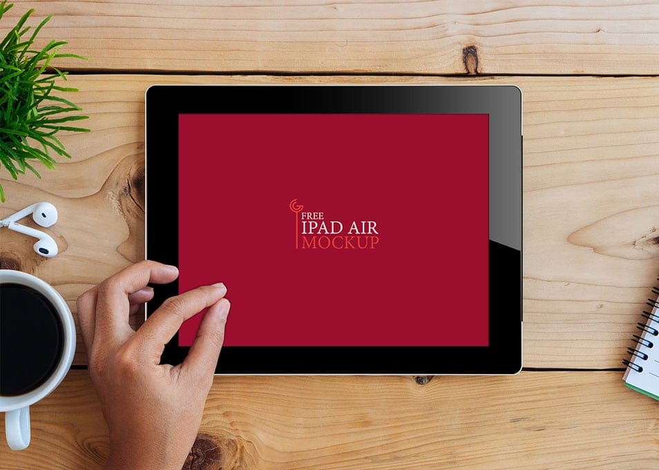 Free iPad Air Mockup 2 Free iPad Air Mockup