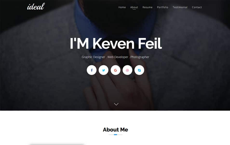 Ideal Responsive Blogger Template