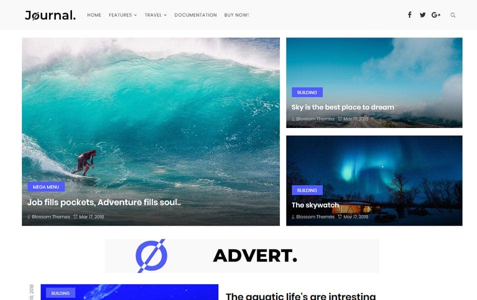 150+ Free Responsive Magazine Style Blogger Templates 2025 27 Journal Responsive Blogger Template
