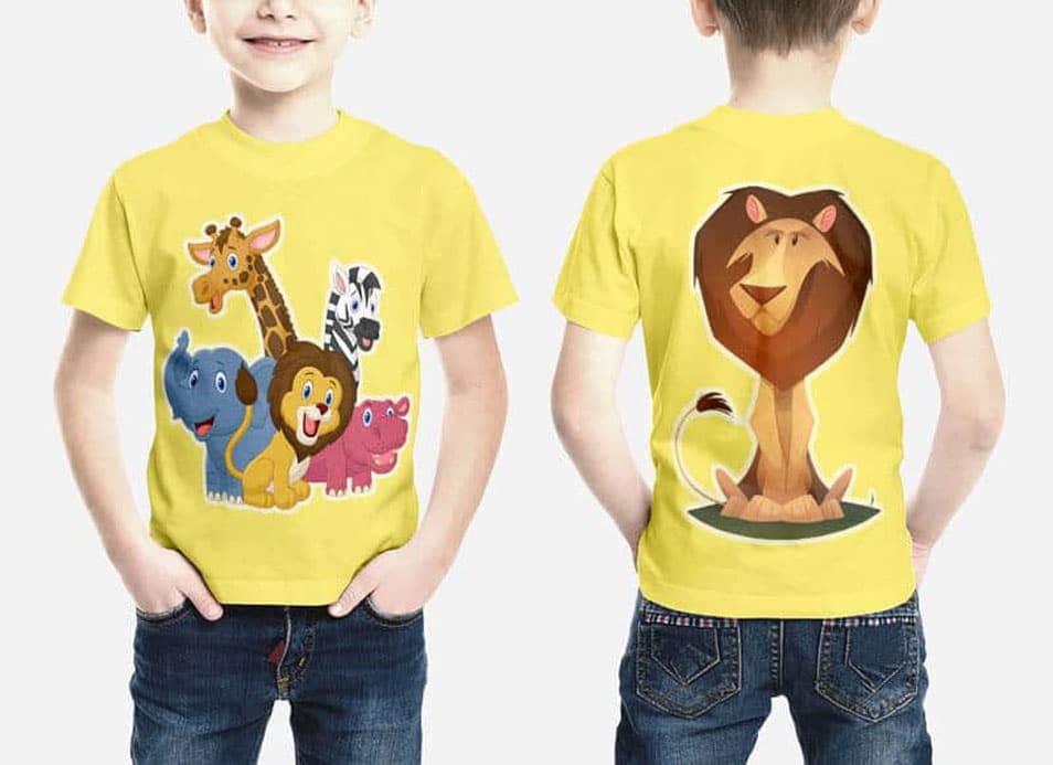Kids Shirt Mockups 2 Kids Shirt Mockups