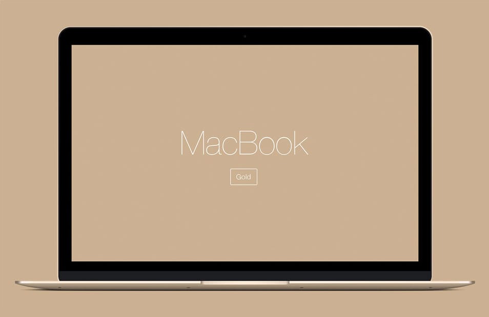 Macbook Mockups - Silver, Gold & Space Gray 2 Macbook Mockups - Silver, Gold & Space Gray