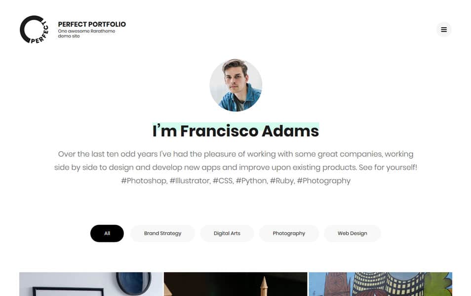 150+ Best Free Wordpress Portfolio Themes 2025 6 Perfect Portfolio