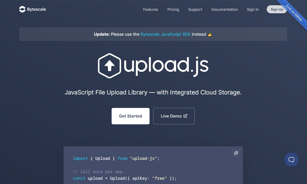 25+ Best JavaScript File Upload Library & Plugins 32 Upload.js