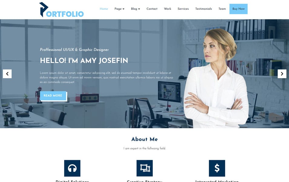 150+ Best Free Wordpress Portfolio Themes 2025 9 VW Portfolio