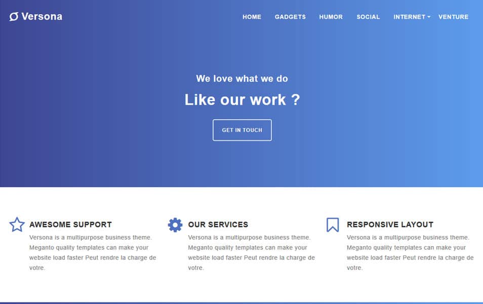 300+ Best Free Responsive Blogger Templates 2025 314 Versona Responsive Blogger Template