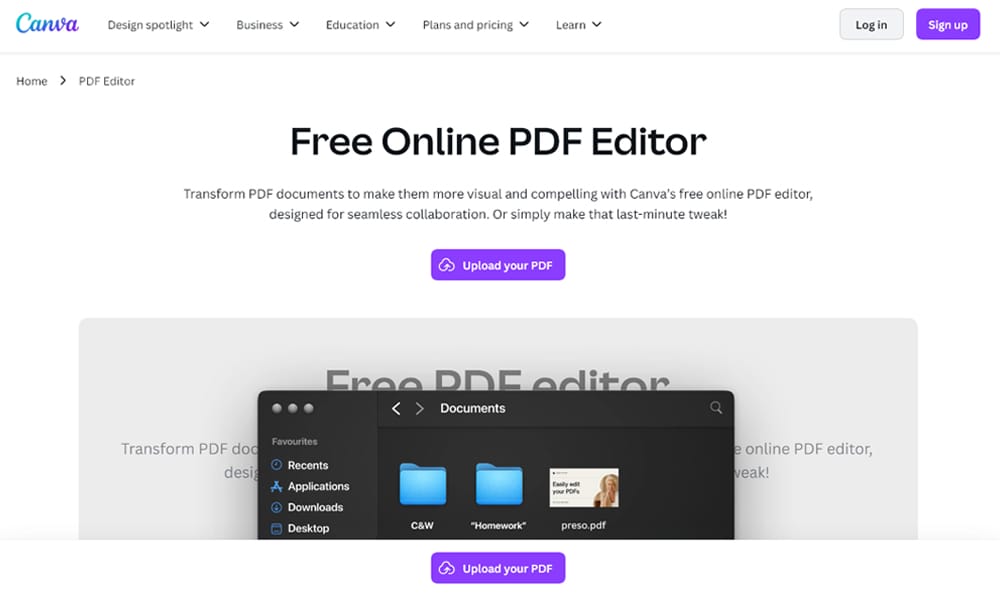 25+ Best PDF Editors That You May Not Know 2024 23 Canva PDF Editor