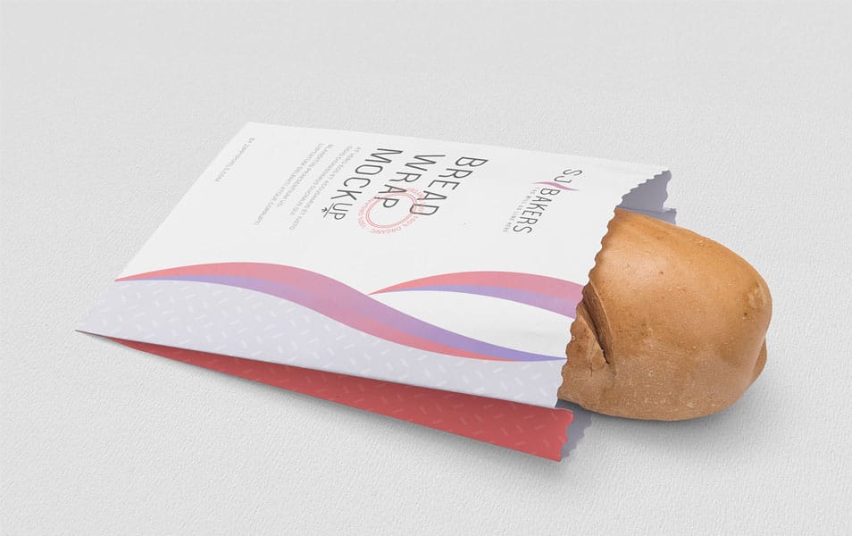 Free Bread Packaging Mockup