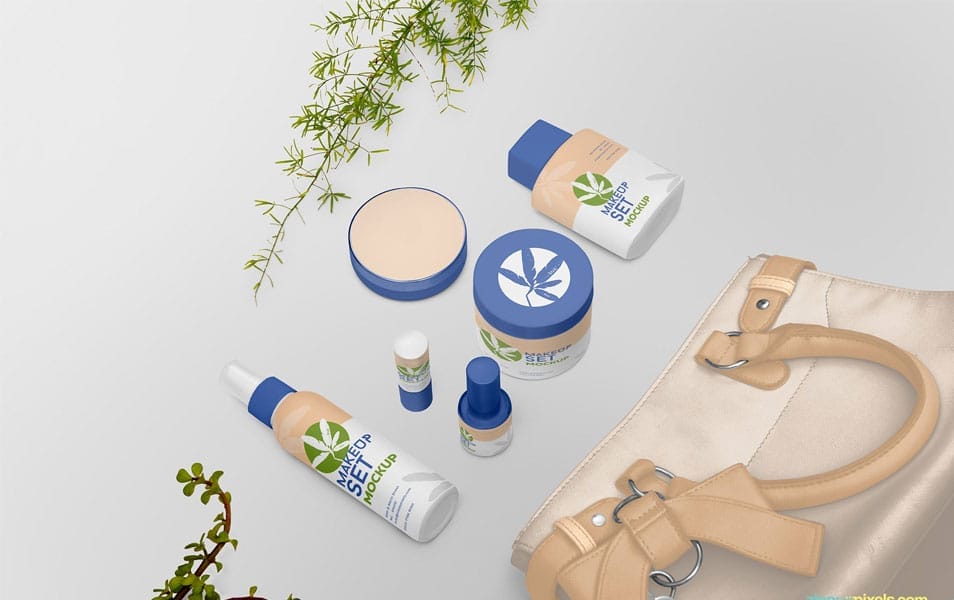 The Ultimate Collection of 2000+ Free Mockup Templates PSD Designs 705 Free Fashionable Cosmetic Mockup