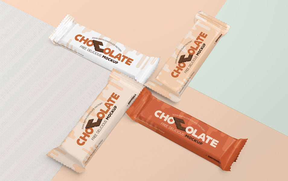 The Ultimate Collection of 2000+ Free Mockup Templates PSD Designs 708 Free Luscious Chocolate Packaging Mockup