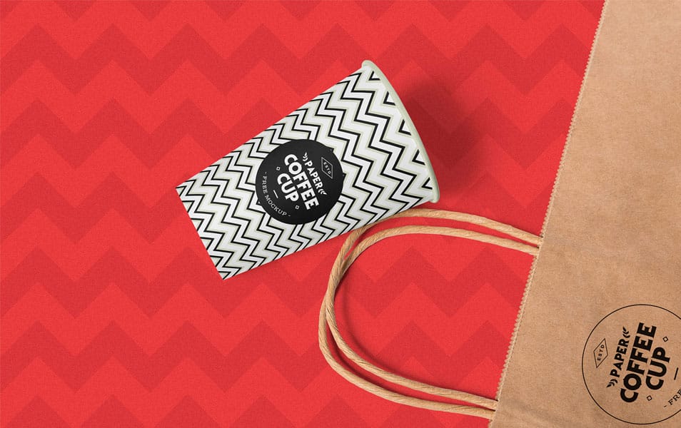 The Ultimate Collection of 2000+ Free Mockup Templates PSD Designs 610 Free Paper Cup Mockup PSD