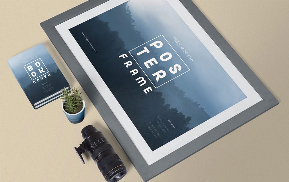 Free Poster Mockup PSD