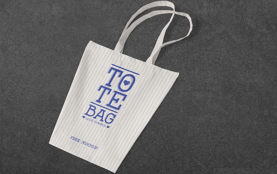 Free Professional Cotton Bag Mockup