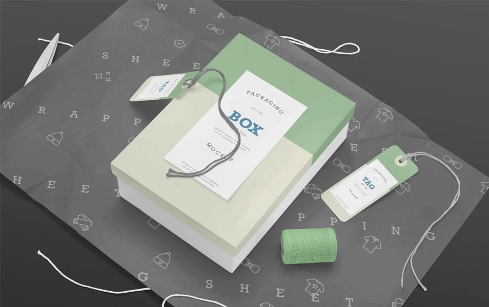 The Ultimate Collection of 2000+ Free Mockup Templates PSD Designs 655 Free Rectangle Box Mockup PSD