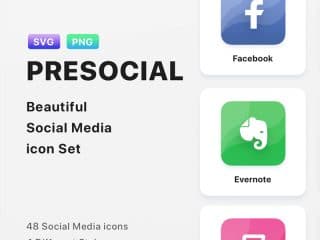 Free Social Media Iconset