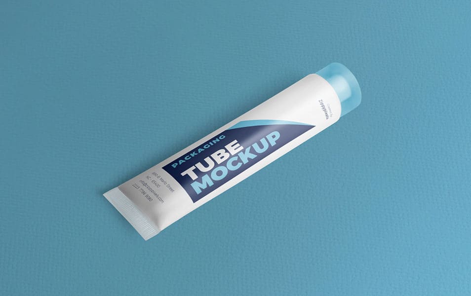 Free Tube Packaging Mockup