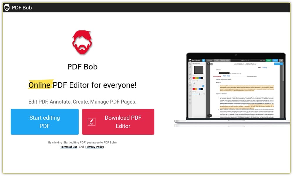 25+ Best PDF Editors That You May Not Know 2024 21 PDF Bob