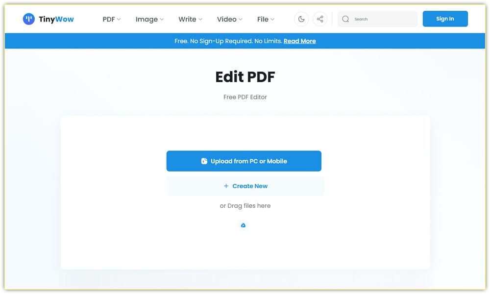 25+ Best PDF Editors That You May Not Know 2024 19 TinyWow