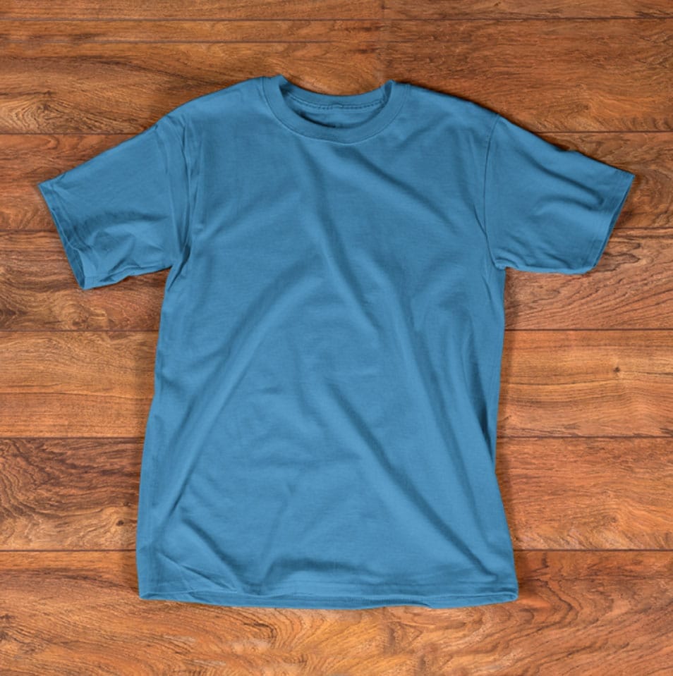T shirt Turquoise Mockup Template 2 T shirt Turquoise Mockup Template