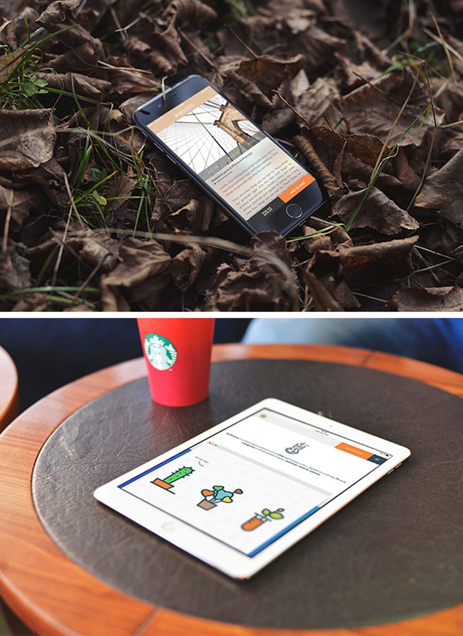 iPhone 6 & iPad Air 2 Photo MockUps 2 iPhone 6 & iPad Air 2 Photo MockUps