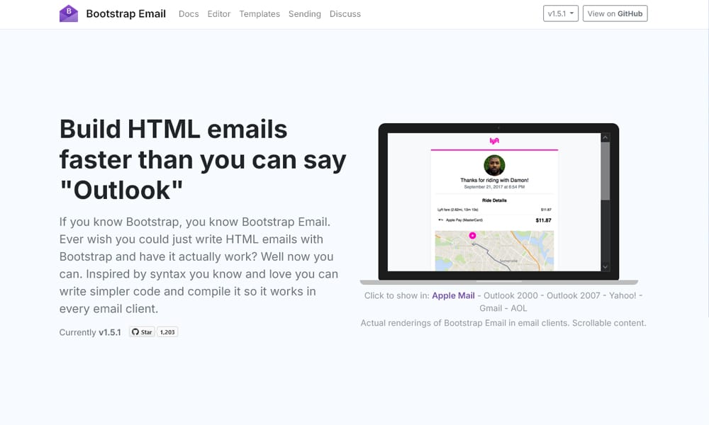 20+ Best Responsive Email Frameworks 25 Bootstrap Email