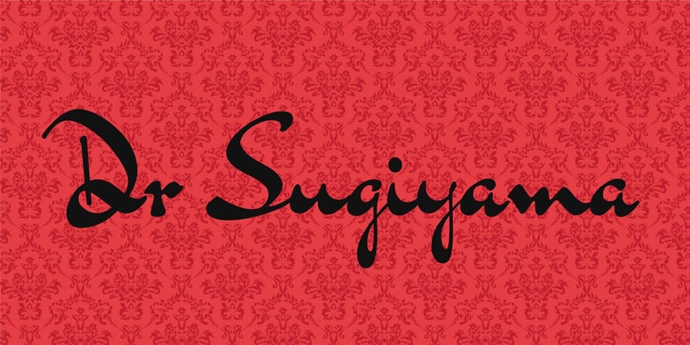 Free Calligraphy Fonts 64 Dr Sugiyama Font